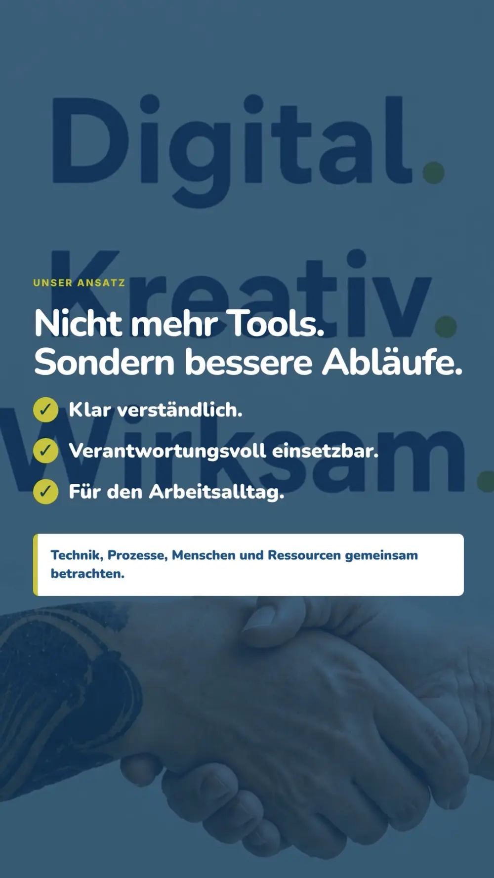 ansatz - Landingpage EU AI Act